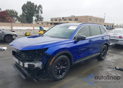 2025 Honda Cr-V Hybrid Sport-L из США, поврежденный, VIN 7FARS5H83SE009728